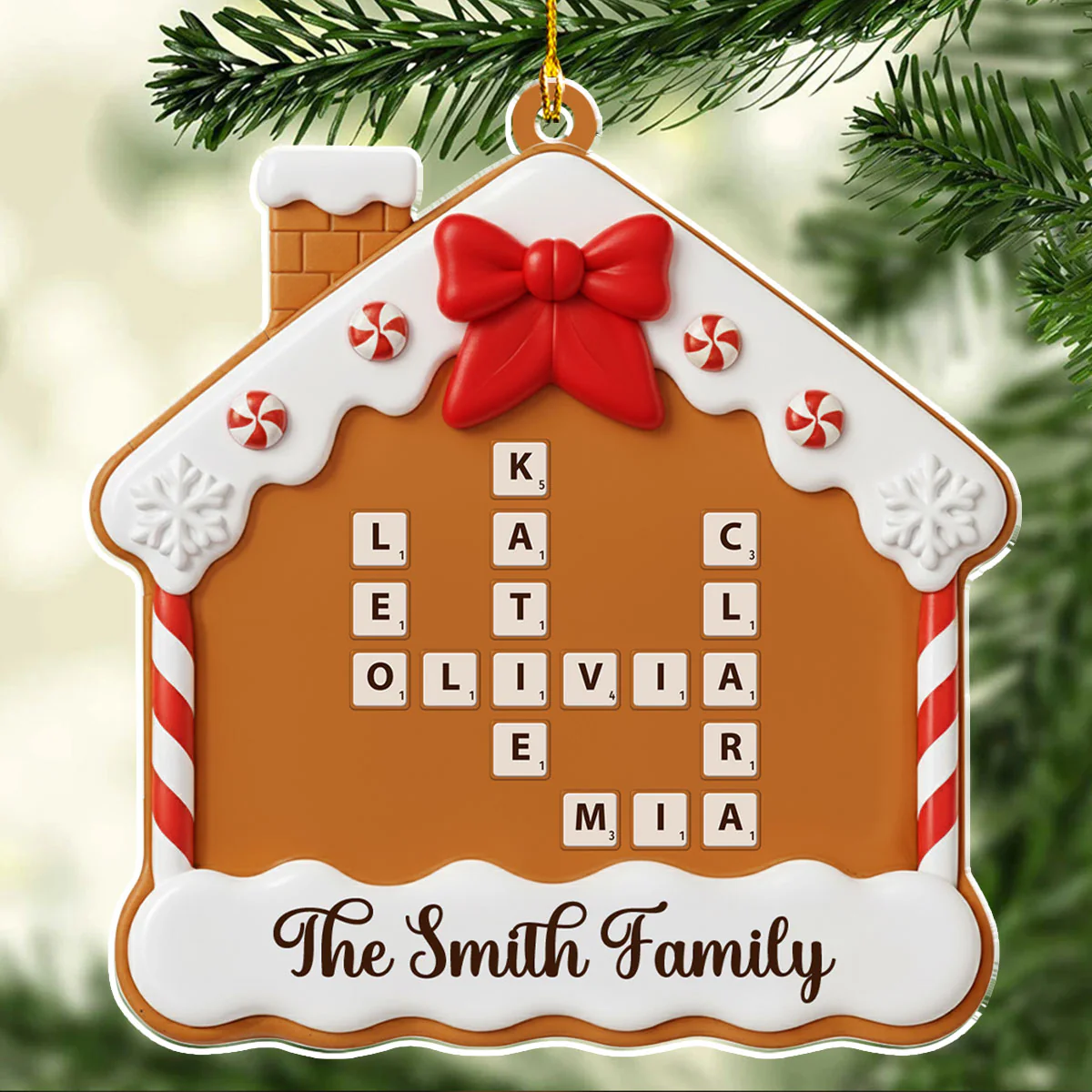 Home Sweet Cake - Personalized Custom Acrylic Ornament