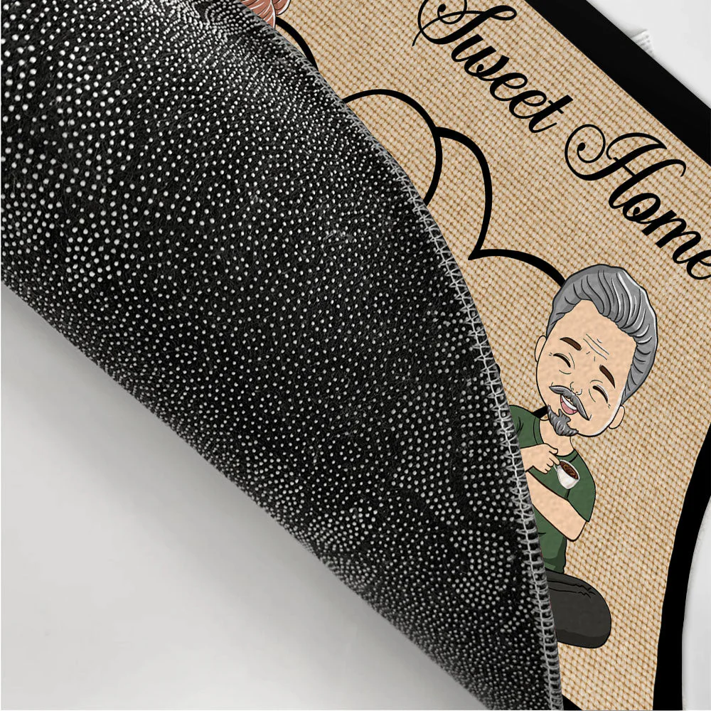 Home Sweet Home - Personalized Custom Doormat - Image 3