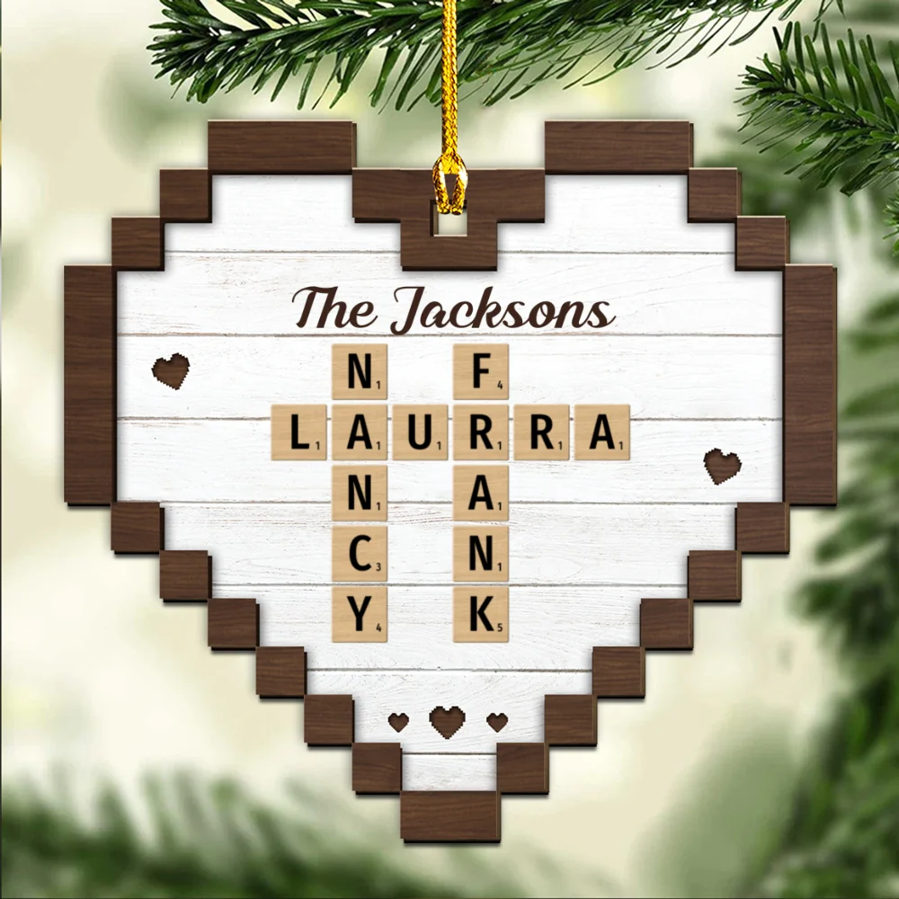 Home Sweet Home - Personalized Custom Wood Ornament - Image 5
