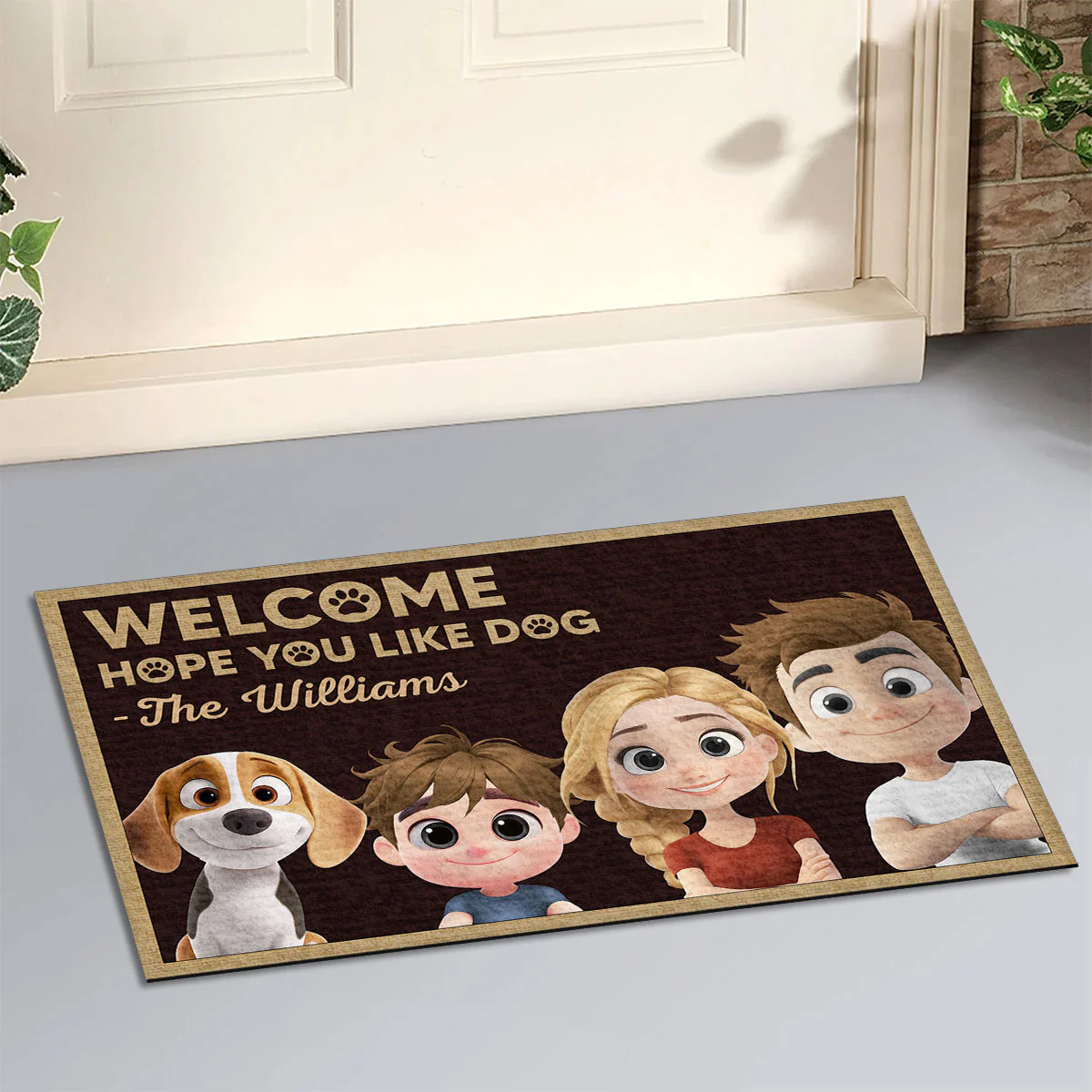 Hope - Personalized Custom Doormat - Image 2