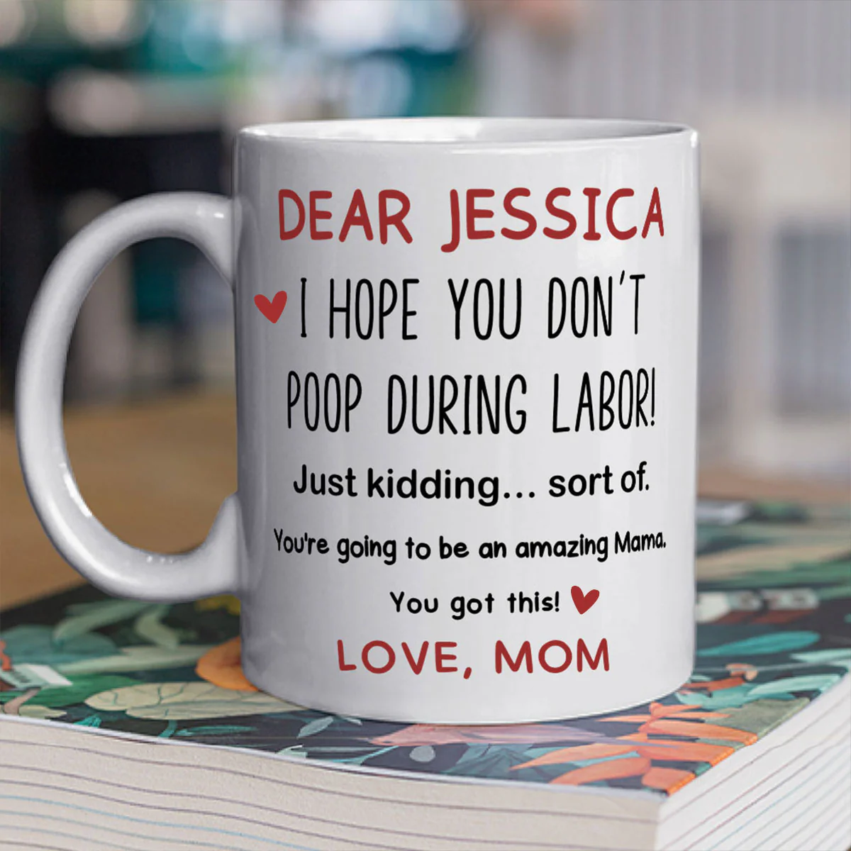 Hope You Do Not Do This Daughter - Personalized Custom Coffee Mug - Image 4