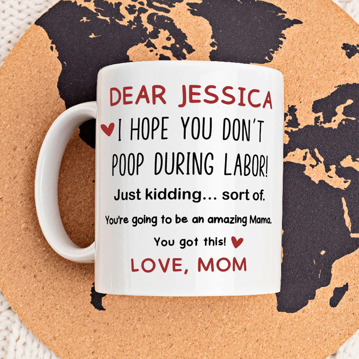 Hope You Do Not Do This Daughter - Personalized Custom Coffee Mug - Image 5