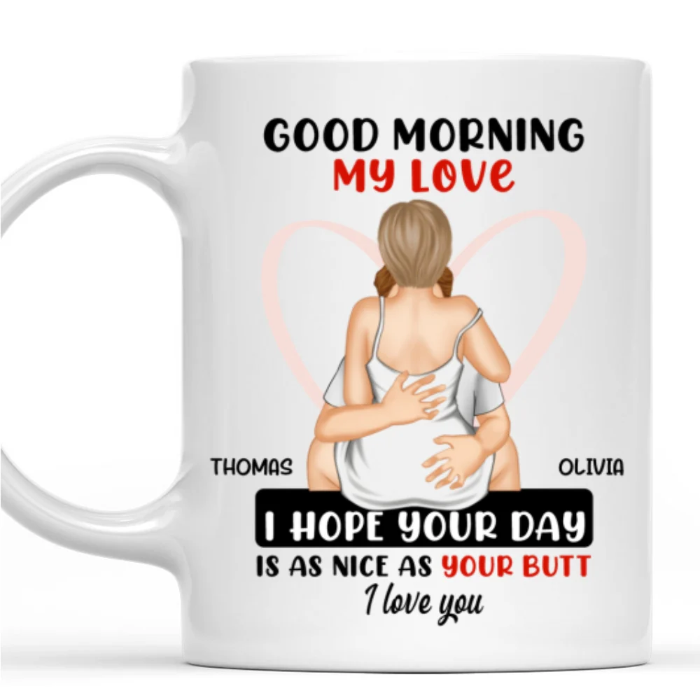 Hope You Have A Nice Day - Personalized Custom Coffee Mug - Image 7