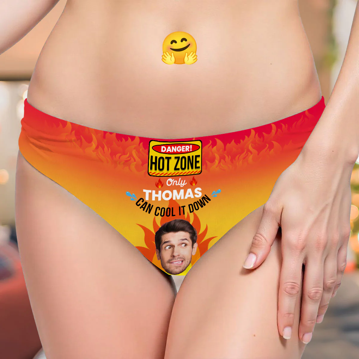Hot Zone - Personalized Women Briefs - Image 2