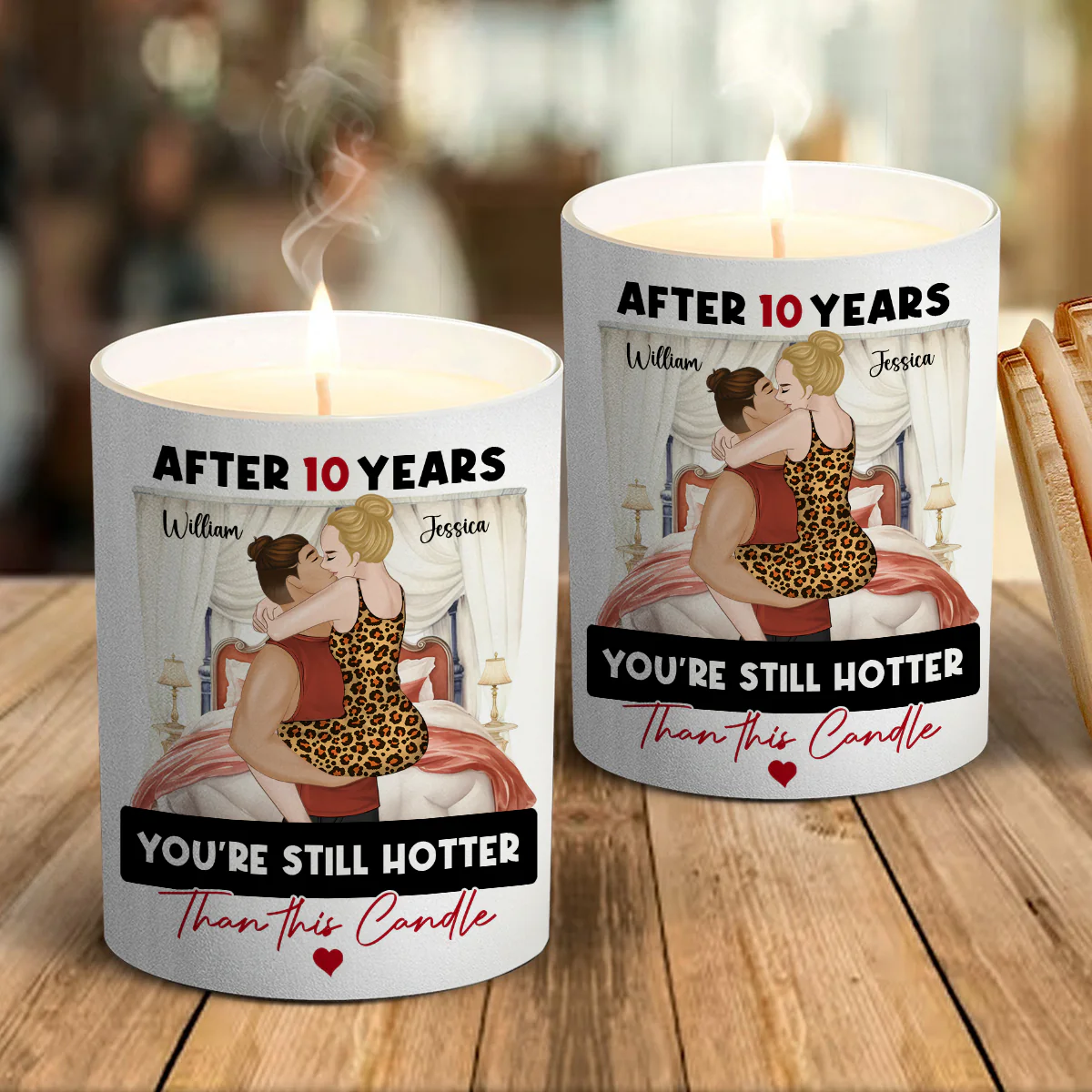 Hotter Than This Candle - Personalized Custom Candle - Image 4