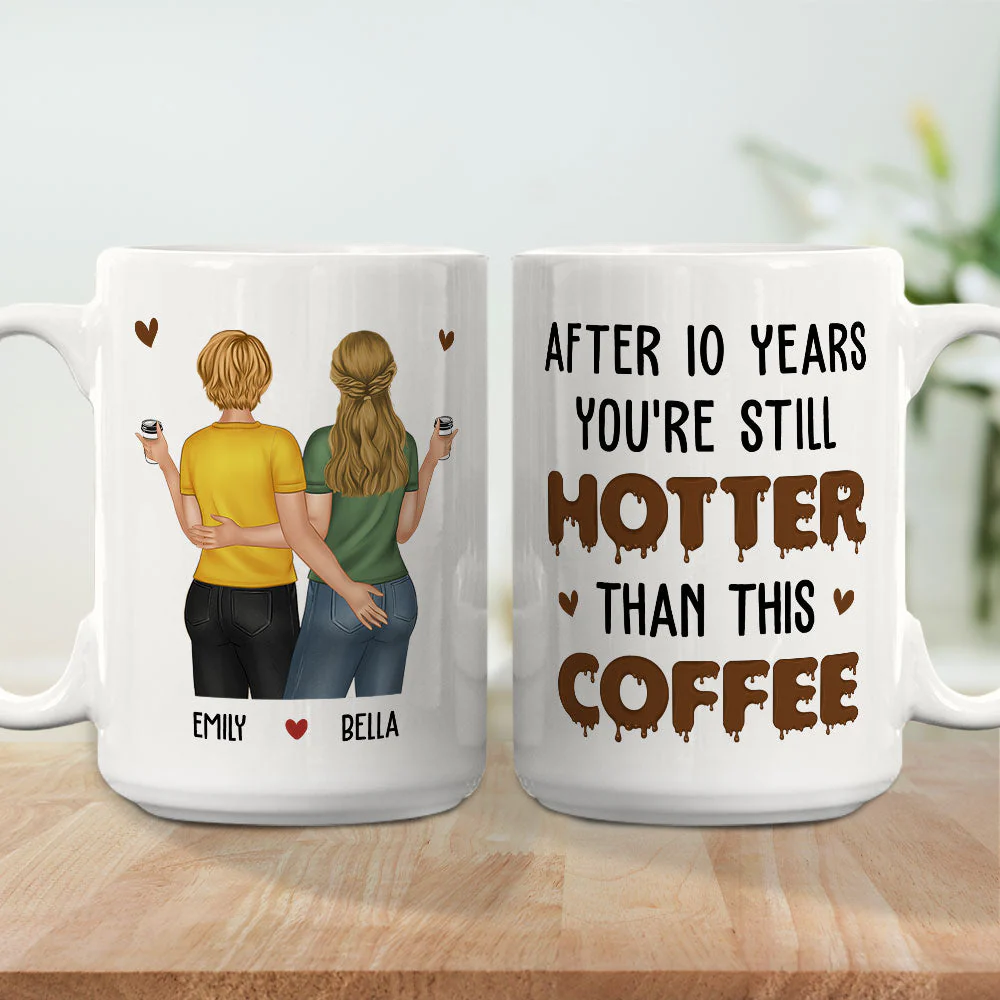 Hotter Than This - Personalized Custom Coffee Mug - Image 4