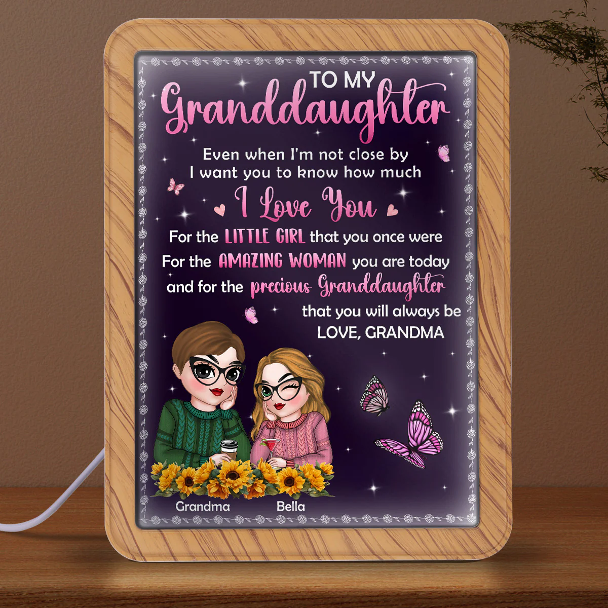 How Much I Love You - Personalized Custom Magic Mirror - Image 3