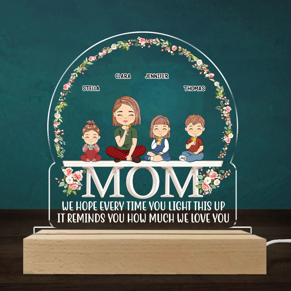 How Much We Love You - Personalized Custom LED Light - Image 3