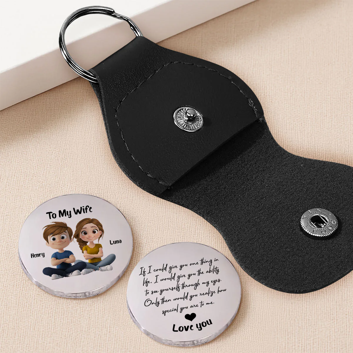 How Special My You Are In My Heart - Personalized Custom Pocket Hug - Image 3