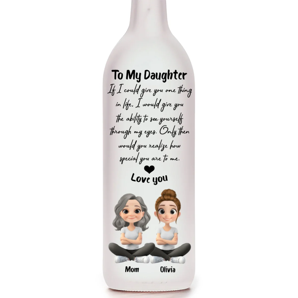How Special You Are - Personalized Custom Bottle Lamp - Image 6