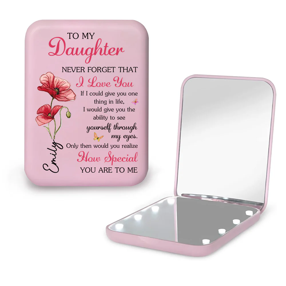 How Special You Are - Personalized Custom LED Pocket Mirror