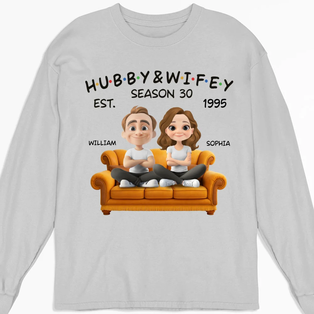 Hubby And Wifey Since - Personalized Custom Shirt - Image 11
