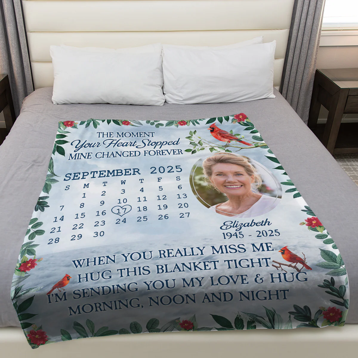 Hug This Blanket - Personalized Custom Fleece Blanket - Image 3