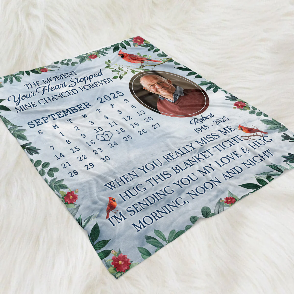 Hug This Blanket - Personalized Custom Fleece Blanket - Image 4