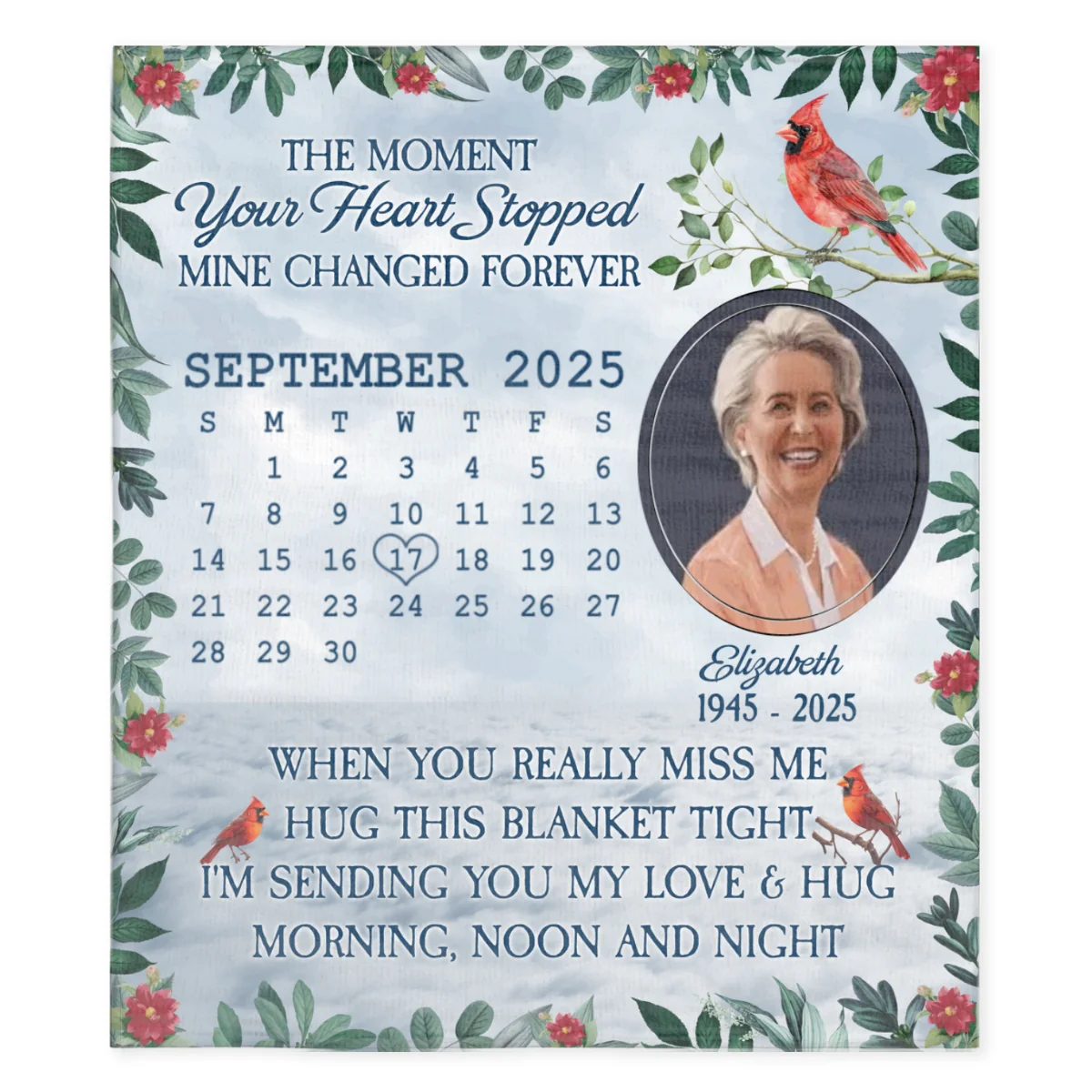 Hug This Blanket - Personalized Custom Fleece Blanket - Image 6