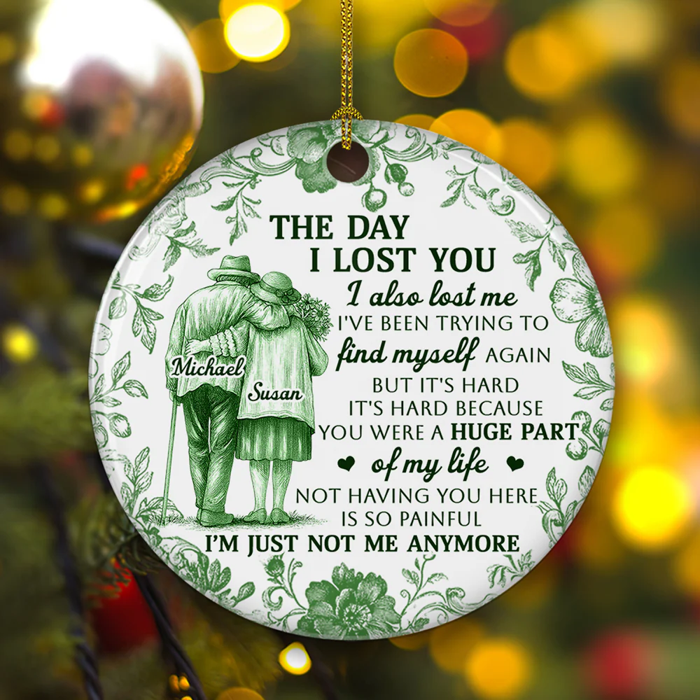Huge Part Of My Life - Personalized Custom Ceramic Ornament - Image 4