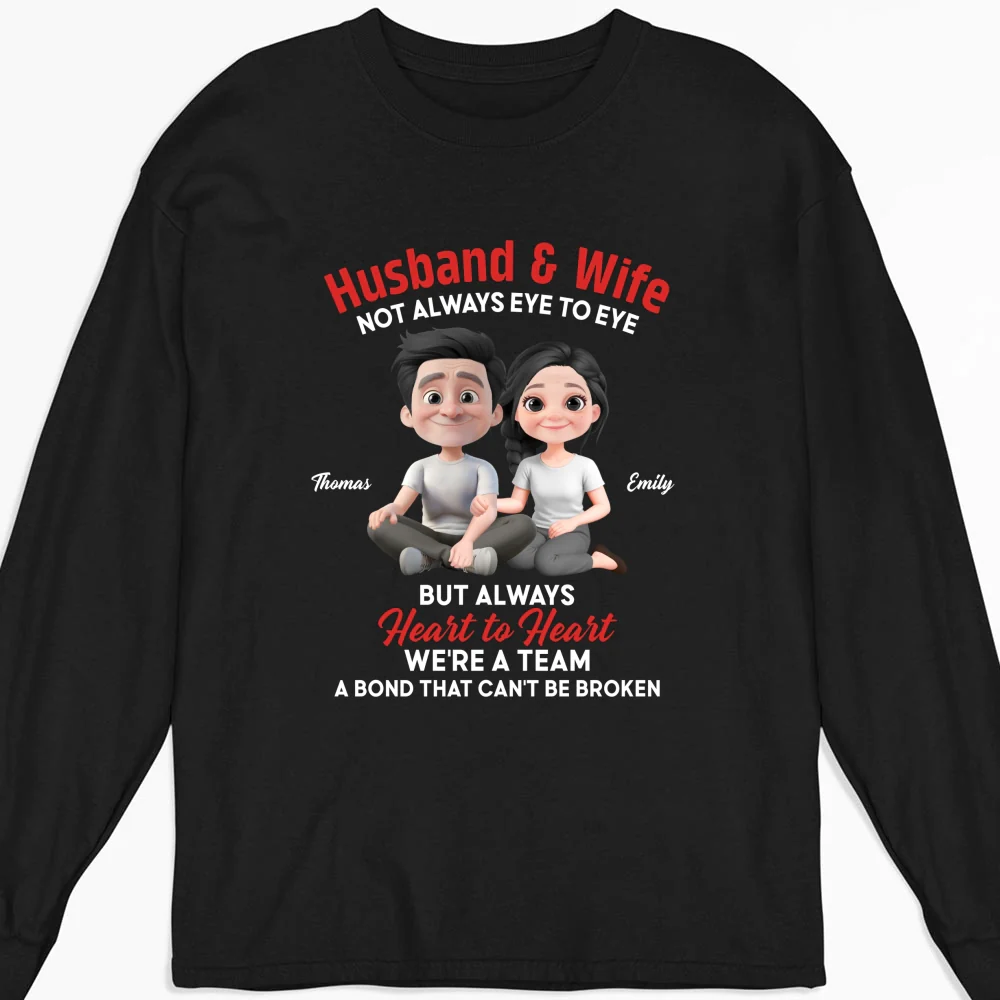 Husband And Wife - Personalized Custom Shirt - Image 10