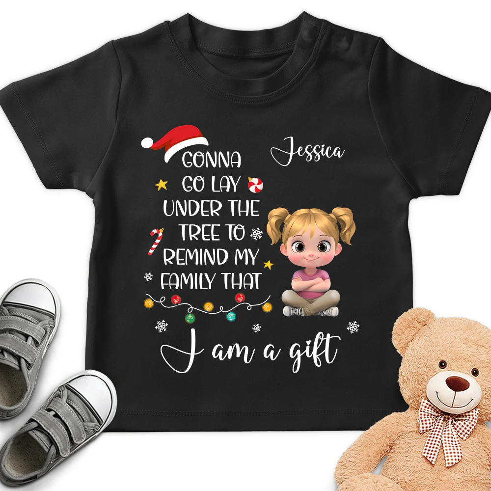 I Am A Gift - Personalized Custom Youth T-shirt