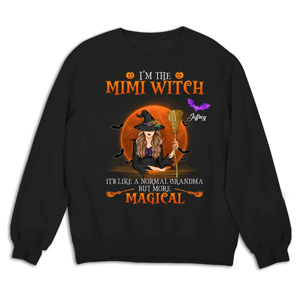 I Am A Grandma Witch - Personalized Custom Shirt - Image 13