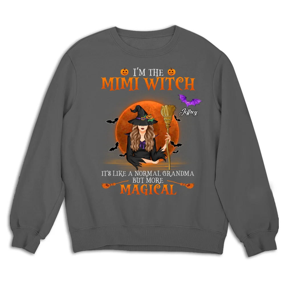 I Am A Grandma Witch - Personalized Custom Shirt - Image 14