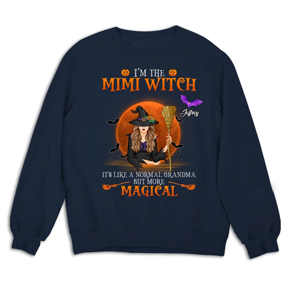 I Am A Grandma Witch - Personalized Custom Shirt - Image 15