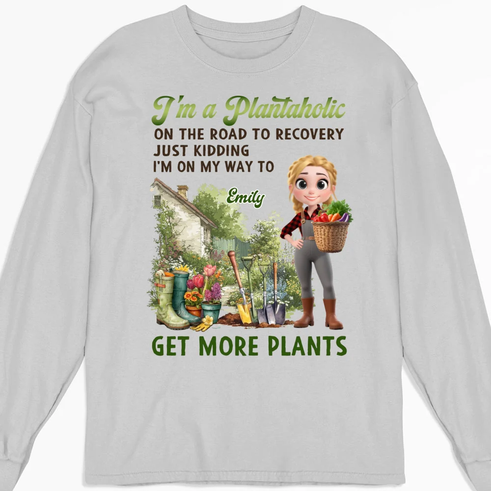 I Am A Plantaholic - Personalized Custom Shirt - Image 10
