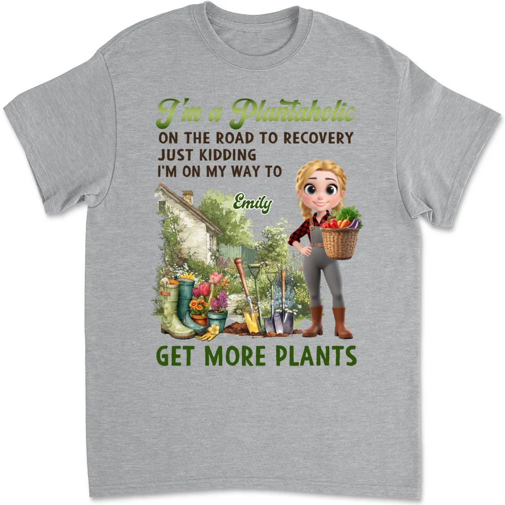 I Am A Plantaholic - Personalized Custom Shirt - Image 6
