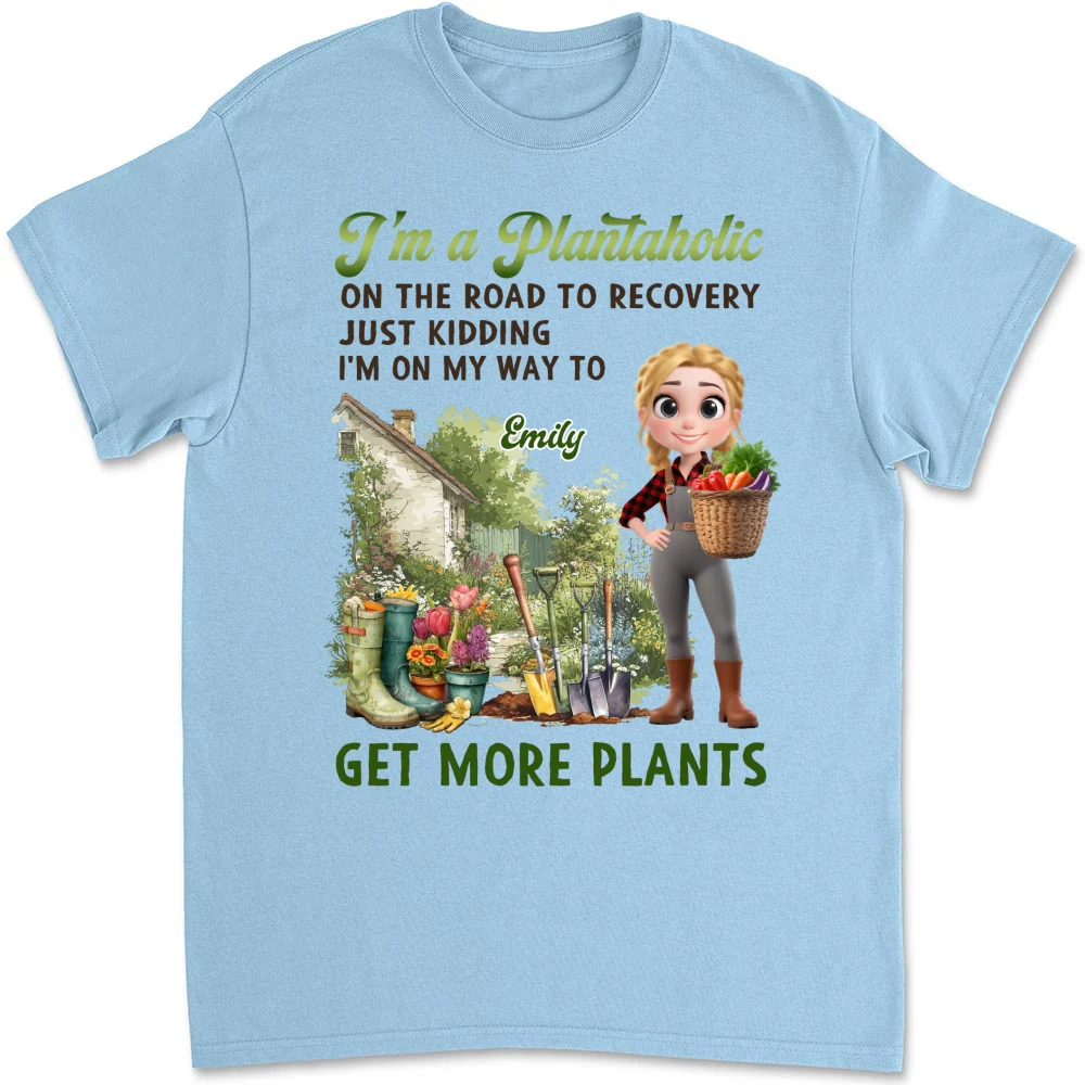 I Am A Plantaholic - Personalized Custom Shirt - Image 7