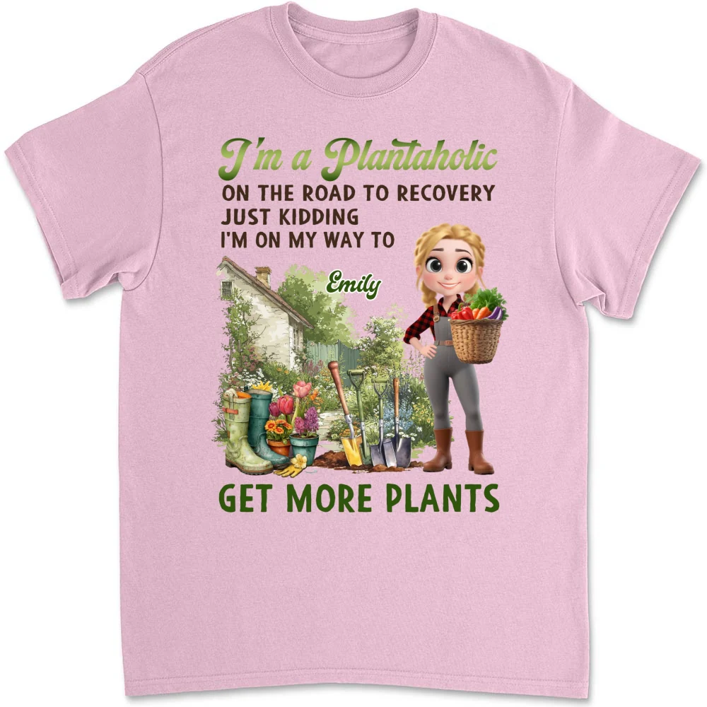 I Am A Plantaholic - Personalized Custom Shirt - Image 8