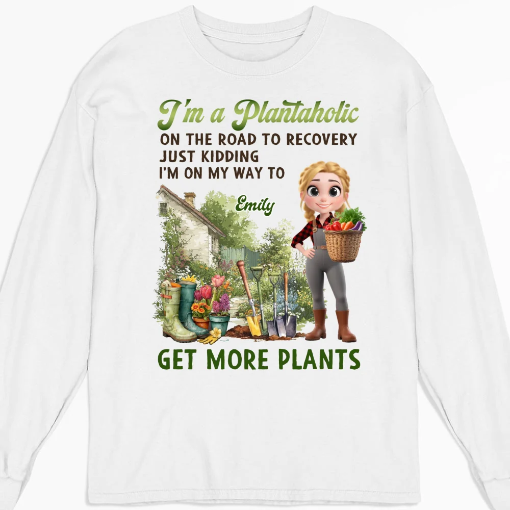 I Am A Plantaholic - Personalized Custom Shirt - Image 9