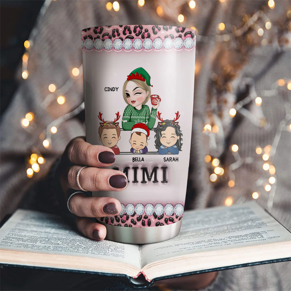 I Am A Professional Grandma - Personalized Custom 3D Inflated Effect Tumbler - Image 2