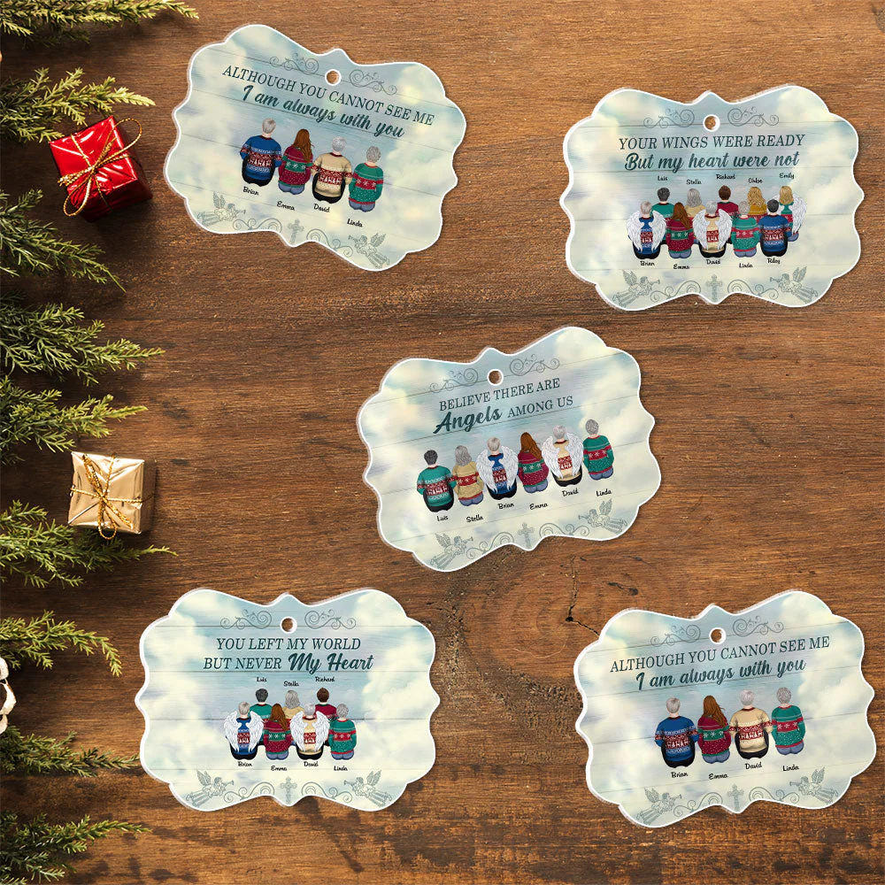 I Am Always With You - Personalized Custom Acrylic Ornament - Image 6