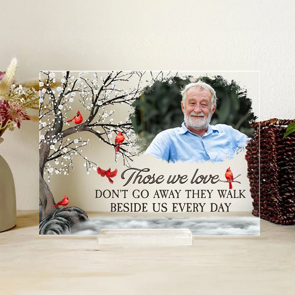 I Am Always With You  - Personalized Custom Acrylic Plaque With Base - Image 3