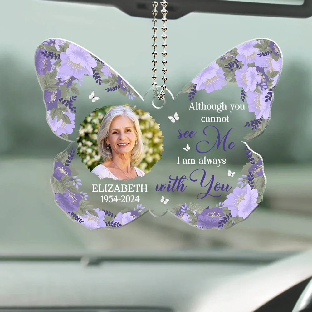 I Am Always With You - Personalized Custom Car Ornament - Image 5