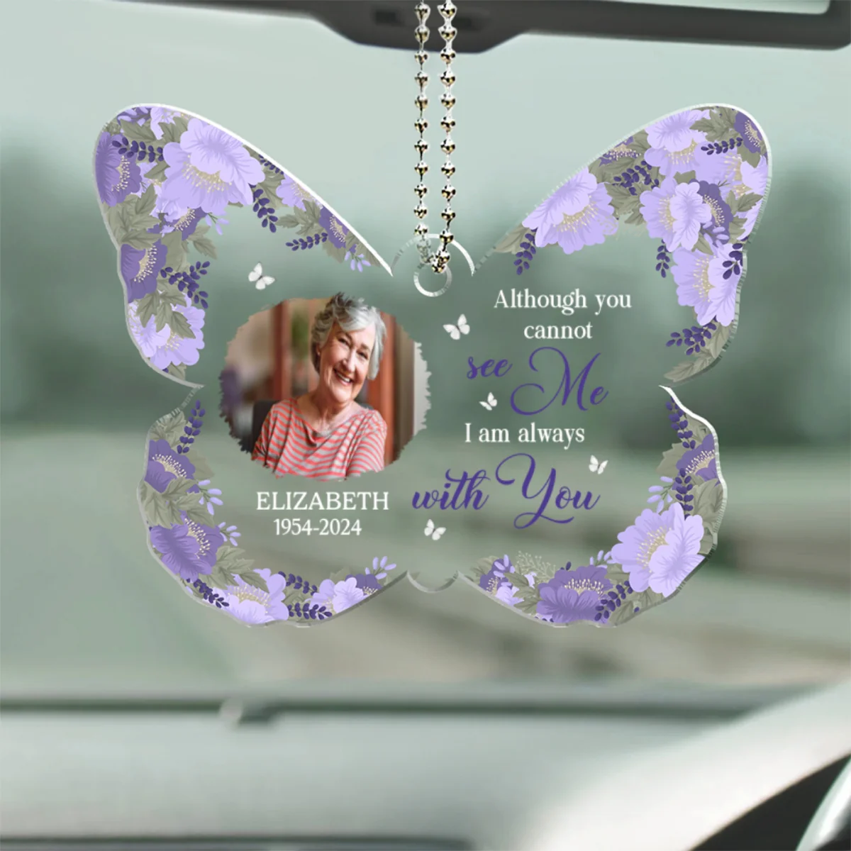 I Am Always With You - Personalized Custom Car Ornament - Image 6