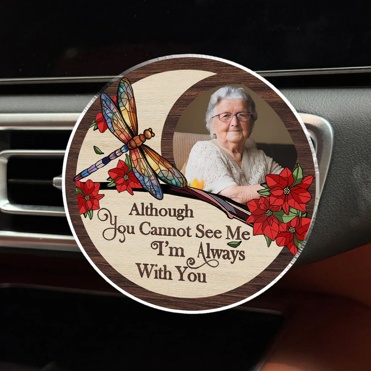I Am Always With You - Personalized Custom Car Vent Clip - Image 3