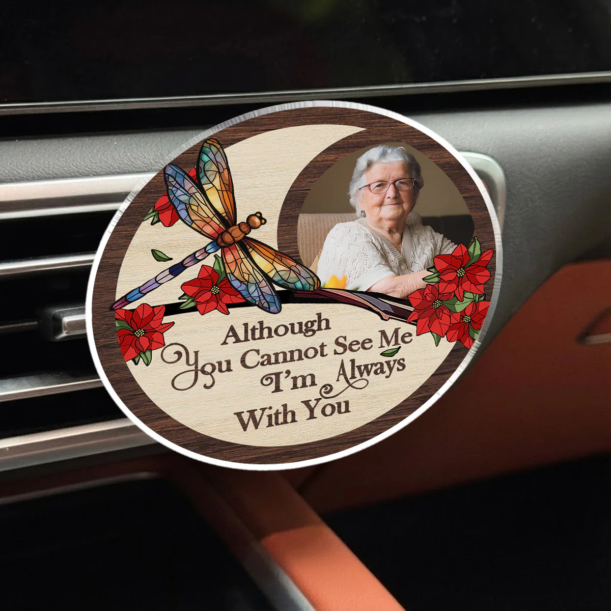 I Am Always With You - Personalized Custom Car Vent Clip - Image 4