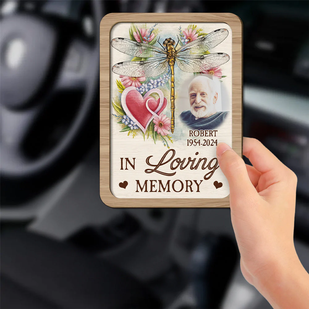 I Am Always With You - Personalized Custom Car Visor Clip - Image 2