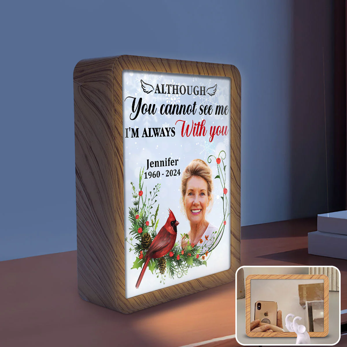 I Am Always With You - Personalized Custom Magic Mirror - Image 2