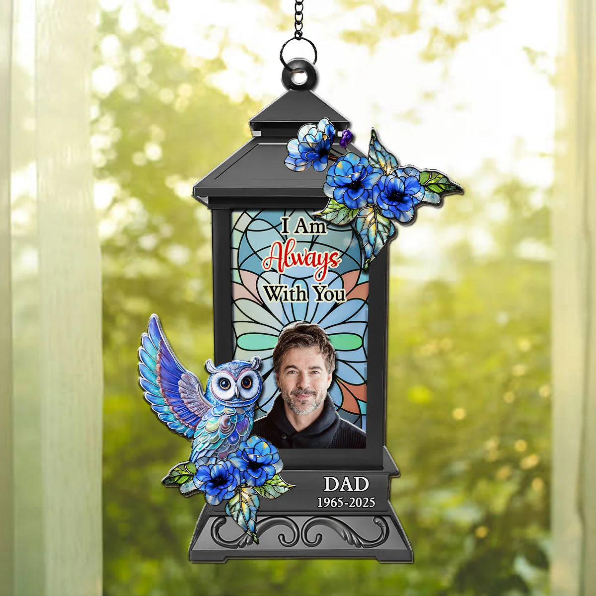 I Am Always With You - Personalized Custom Suncatcher - Image 5