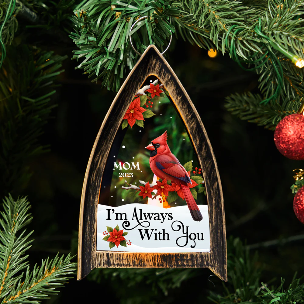 I Am Always With You - Personalized Custom Table Lantern - Image 3