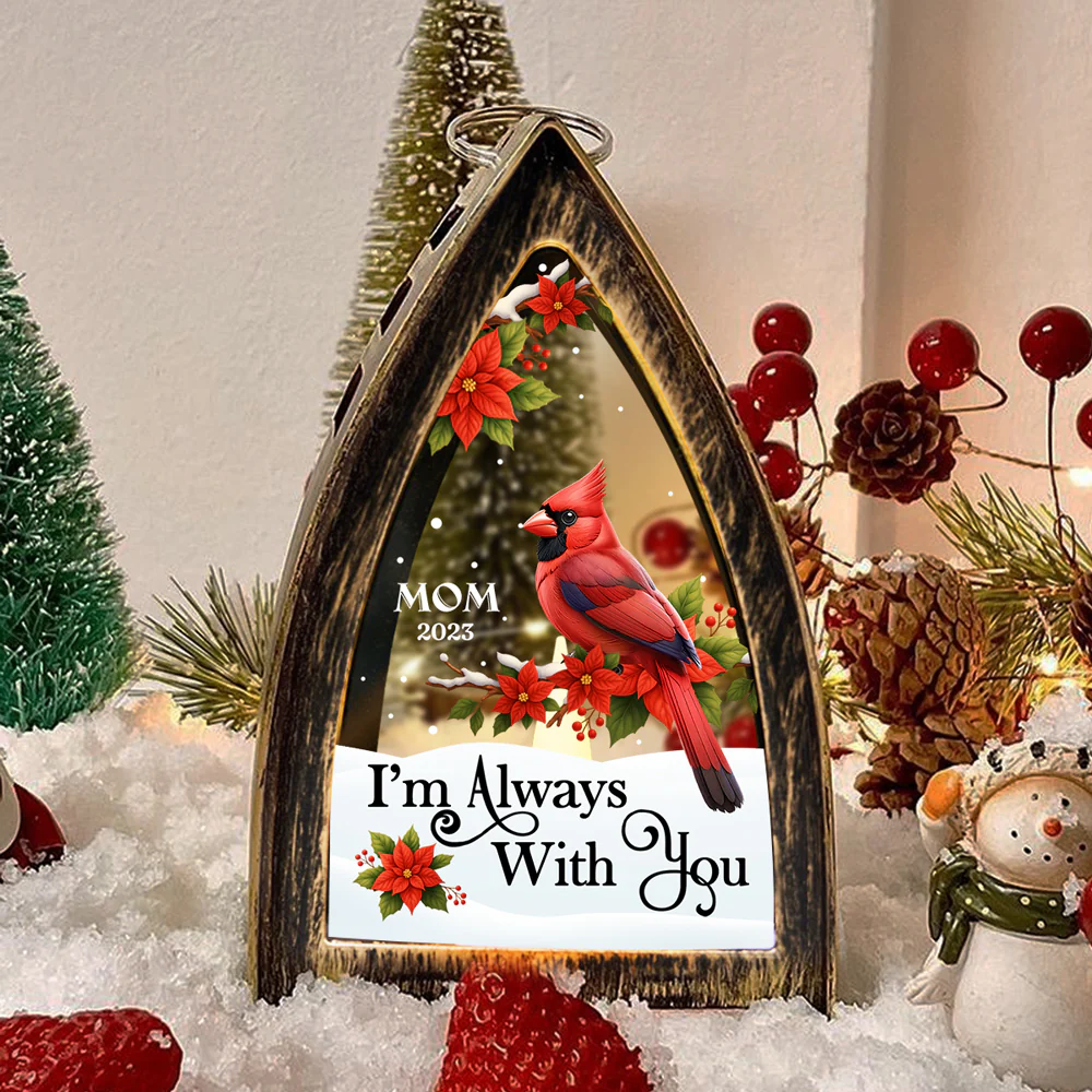 I Am Always With You - Personalized Custom Table Lantern - Image 4