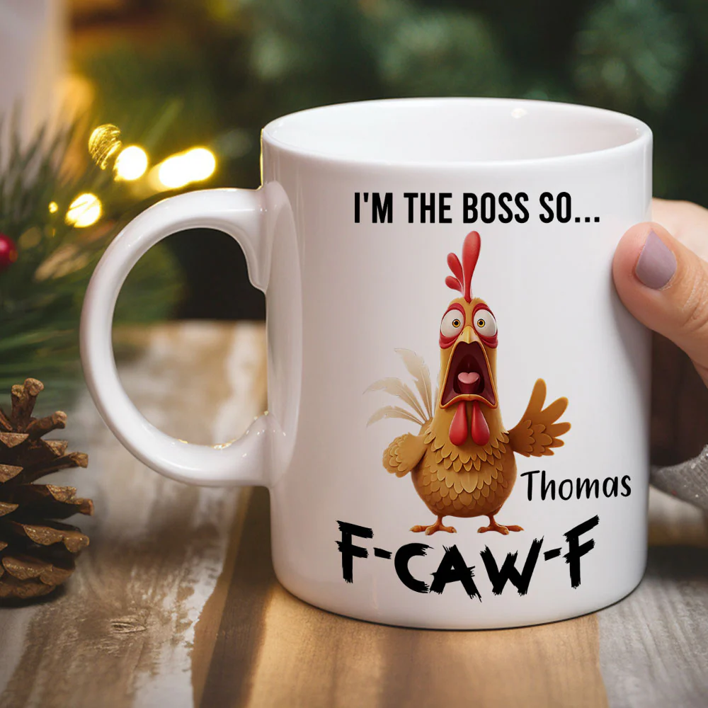 I Am Boss So FCAWF - Personalized Custom Coffee Mug - Image 2
