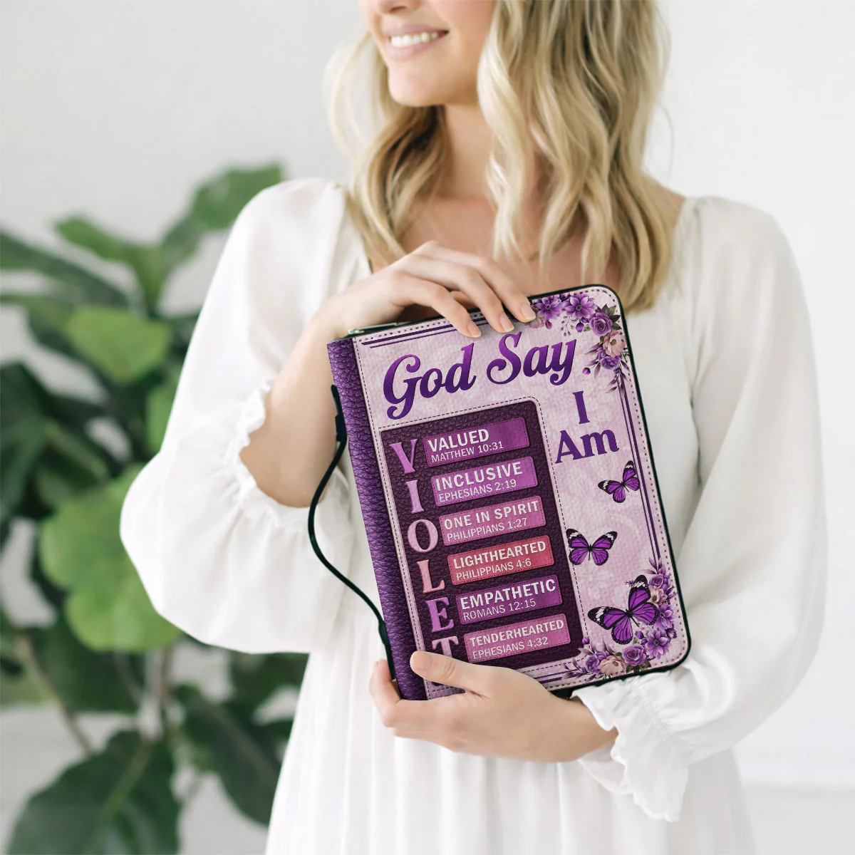 I Am Chosen - Personalized Custom Bible Cover - Image 2
