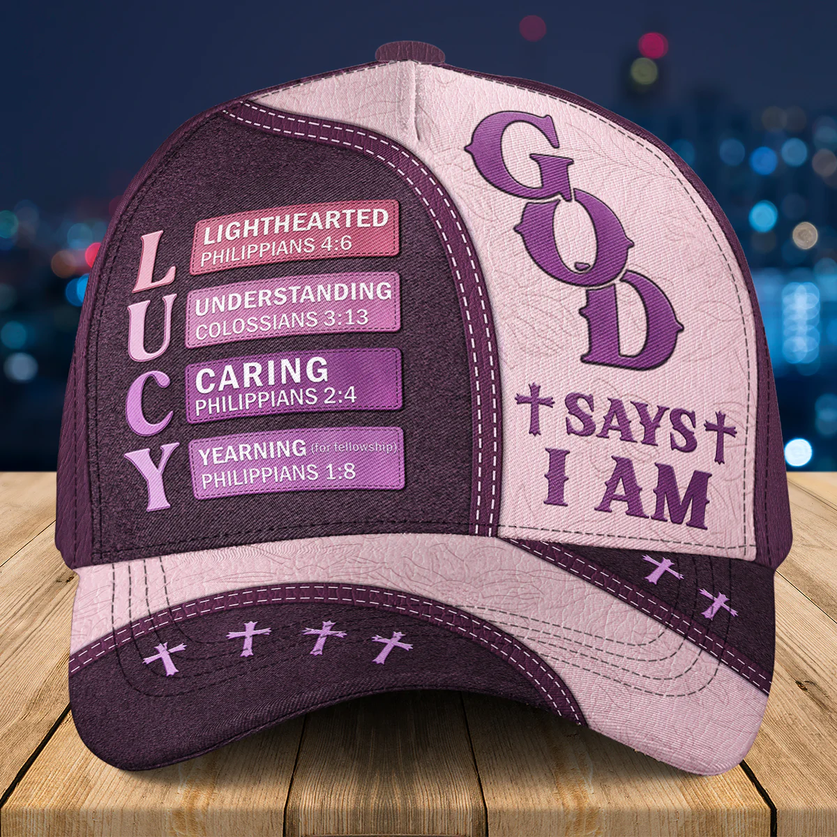 I Am Chosen - Personalized Custom Classic Cap - Image 2