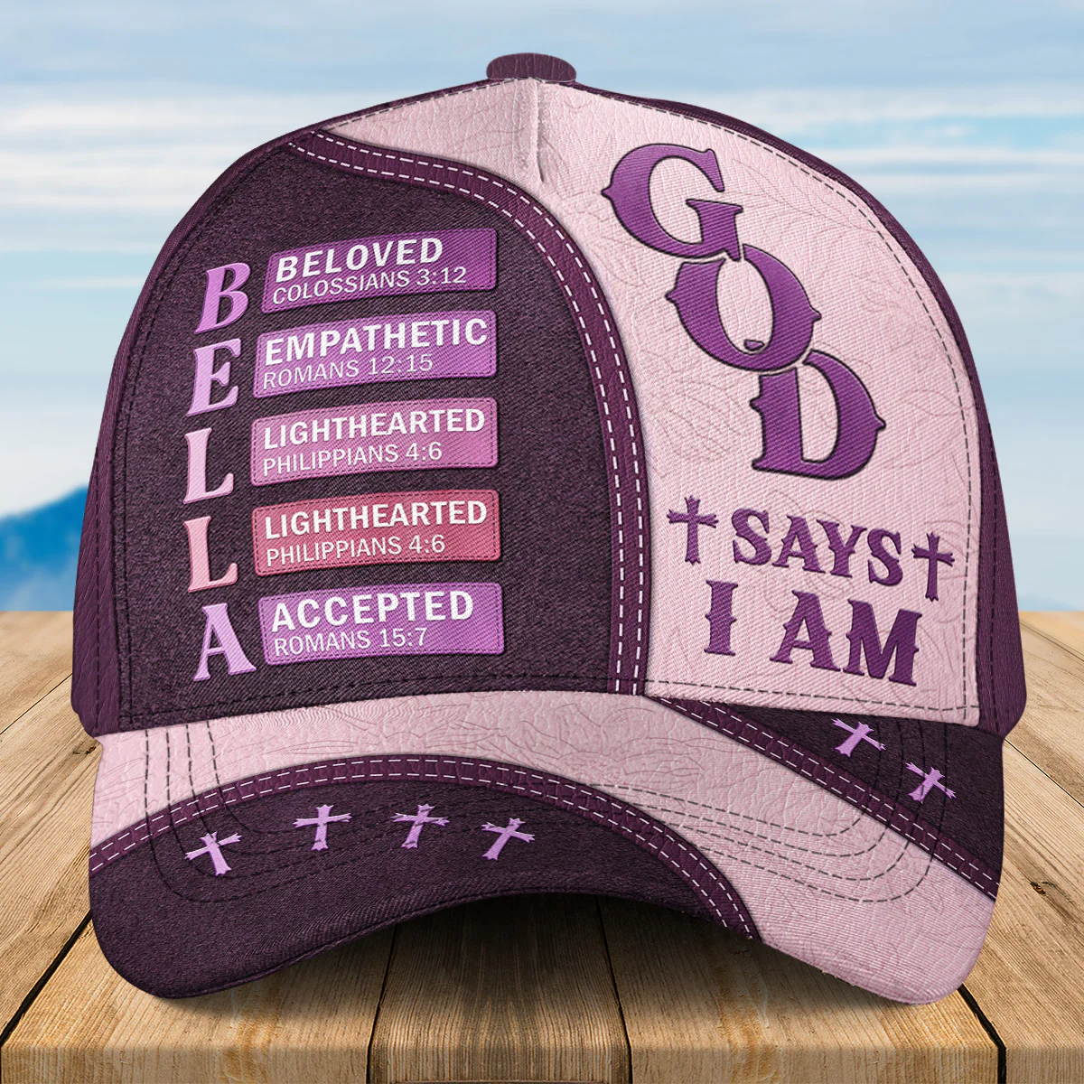 I Am Chosen - Personalized Custom Classic Cap - Image 6