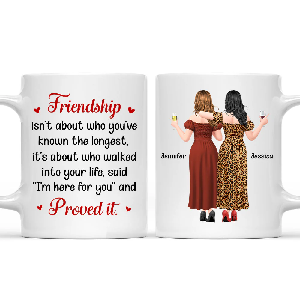 I Am Here For You - Personalized Custom Coffee Mug