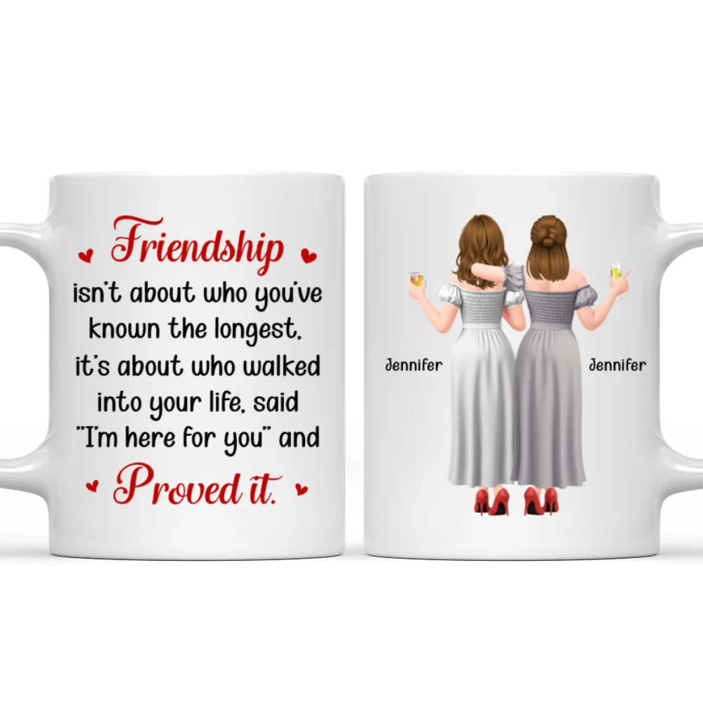 I Am Here For You - Personalized Custom Coffee Mug - Image 7