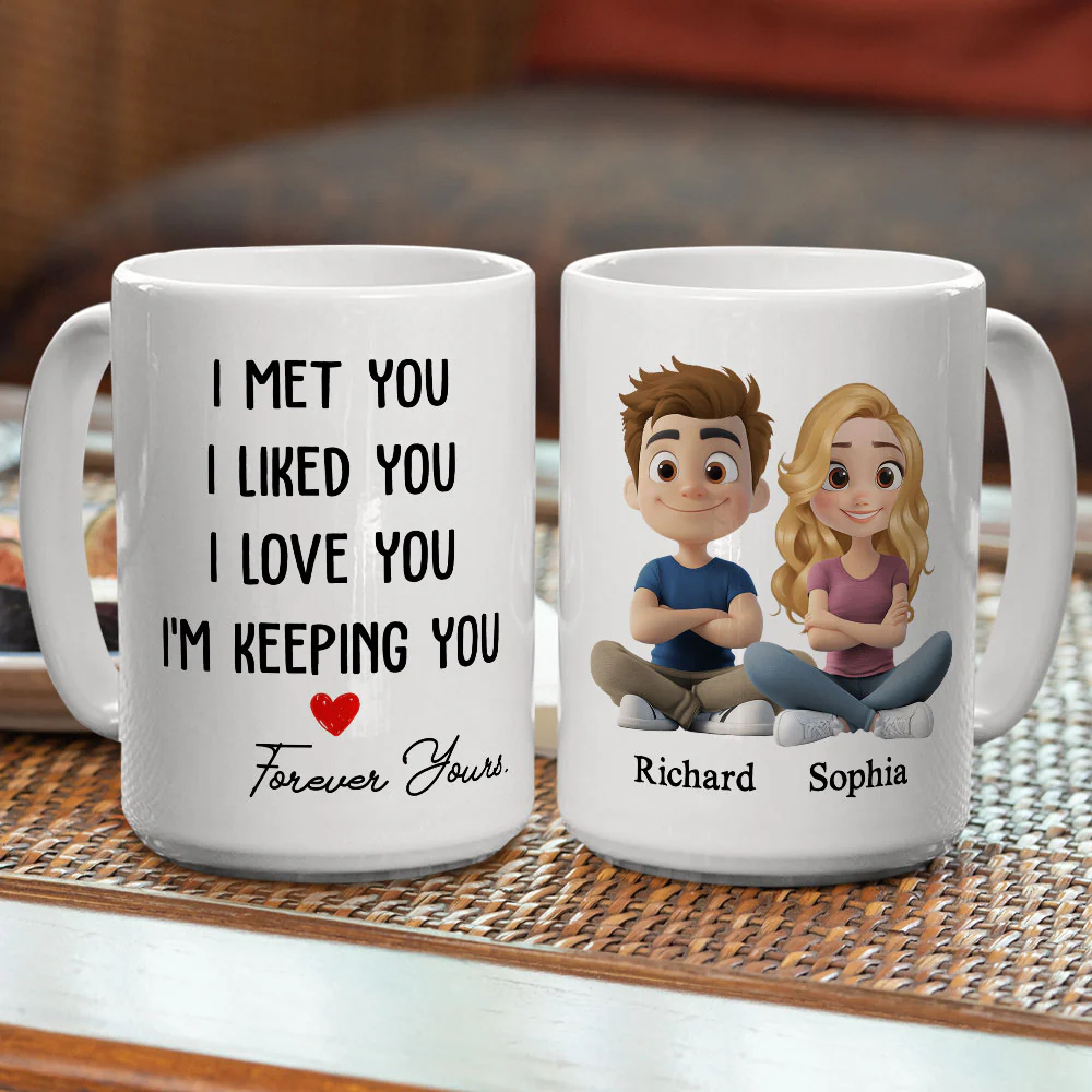 I Am Keeping You - Personalized Custom Coffee Mug - Image 3