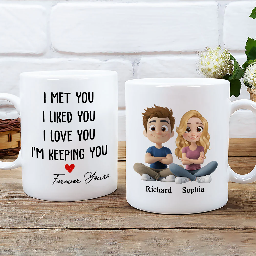 I Am Keeping You - Personalized Custom Coffee Mug - Image 4